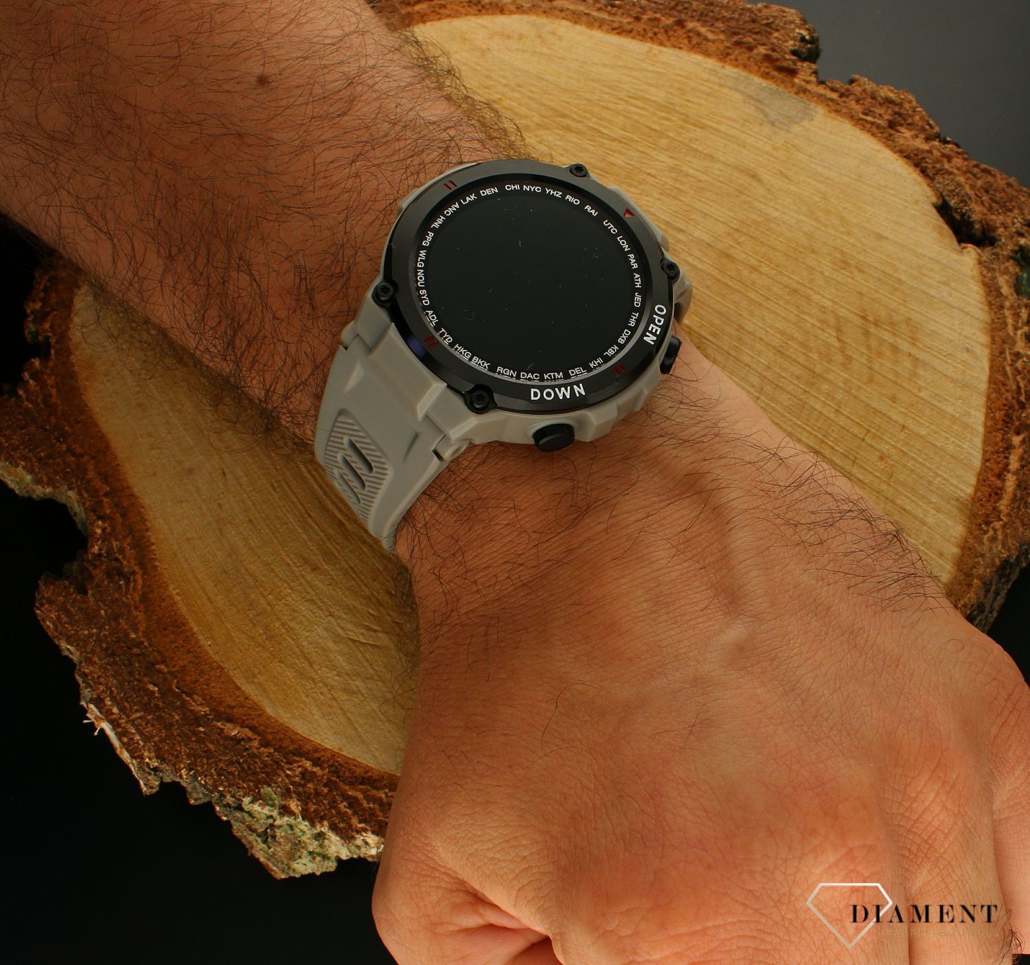 Smartwatch męski Garett Sport Combat RT beżowy.jpg